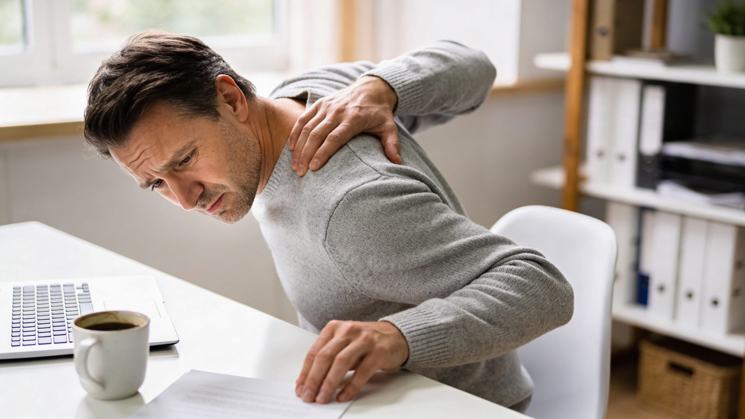 That Nagging Pain Behind Your Shoulder What's Really Going On