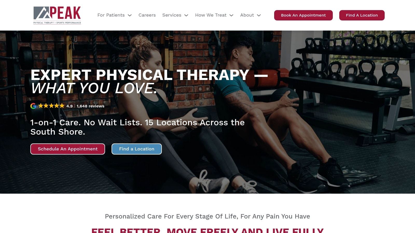 Screenshot from https://peaktherapy.com